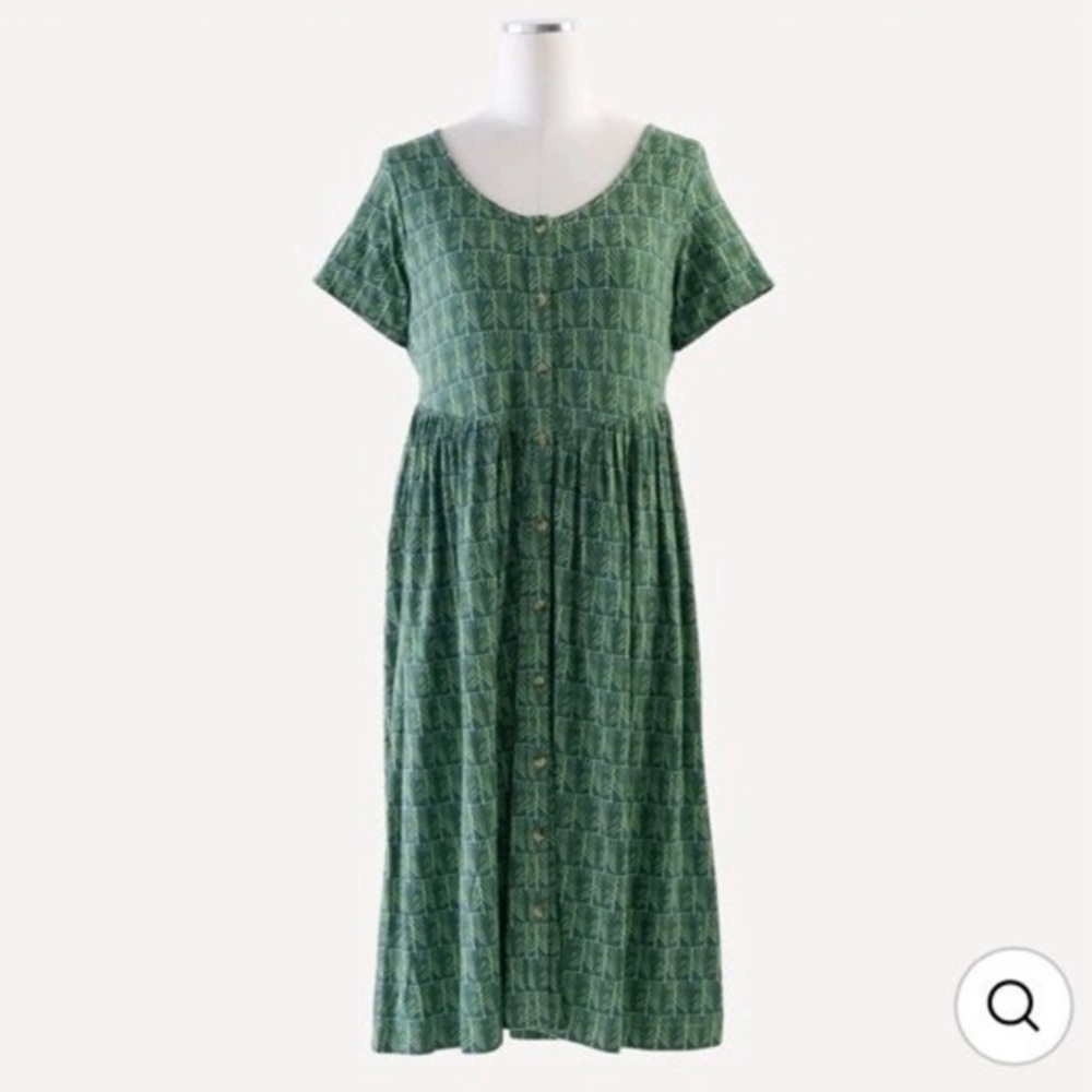 Kate Quinn button-front midi dress